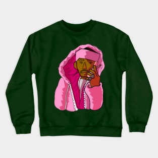 Pink Rap Crewneck Sweatshirt
